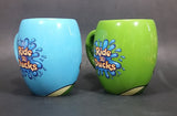 Vintage Ride The Ducks Land & Lake Tour Branson Missouri Blue & Green Ceramic Mugs - Treasure Valley Antiques & Collectibles