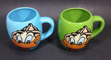 Vintage Ride The Ducks Land & Lake Tour Branson Missouri Blue & Green Ceramic Mugs - Treasure Valley Antiques & Collectibles