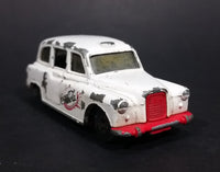 1985-1986 Matchbox Mattel Coca-Cola Coke Taxi FX4R with Suicide Doors Diecast Toy Car - Treasure Valley Antiques & Collectibles