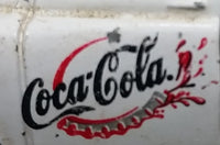 1985-1986 Matchbox Mattel Coca-Cola Coke Taxi FX4R with Suicide Doors Diecast Toy Car - Treasure Valley Antiques & Collectibles