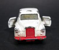 1985-1986 Matchbox Mattel Coca-Cola Coke Taxi FX4R with Suicide Doors Diecast Toy Car - Treasure Valley Antiques & Collectibles