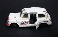 1985-1986 Matchbox Mattel Coca-Cola Coke Taxi FX4R with Suicide Doors Diecast Toy Car - Treasure Valley Antiques & Collectibles