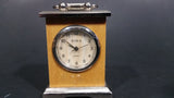 Sina Quartz Miniature Wood and Metal Case Miniature Carriage Clock - Treasure Valley Antiques & Collectibles