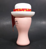 Vintage Avon Pink Miss Lollypop Red Ribbon White Hat Cologne Mist - Empty Perfume Bottle - Treasure Valley Antiques & Collectibles