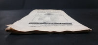1930s C.A.A. A.A.A. Automobile Clubs Highway Map of British Columbia, Northern Washington, Idaho, Montana - Treasure Valley Antiques & Collectibles