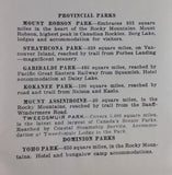 1930s C.A.A. A.A.A. Automobile Clubs Highway Map of British Columbia, Northern Washington, Idaho, Montana - Treasure Valley Antiques & Collectibles