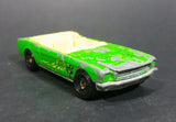 2000 Hot Wheels '65 Mustang Convertible Classic Rock Lime Green Die Cast Toy Car Vehicle - Treasure Valley Antiques & Collectibles