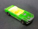 2000 Hot Wheels '65 Mustang Convertible Classic Rock Lime Green Die Cast Toy Car Vehicle - Treasure Valley Antiques & Collectibles