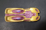 1994 Hot Wheels Splittin Image II Attack of the Killer Flies Gold Diecast Toy Car - Treasure Valley Antiques & Collectibles
