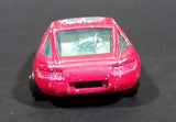 1980s Yatming Hot Pink Porsche 928 Flystone #34 Super Runner Die Cast Toy Car No. 1034 - Treasure Valley Antiques & Collectibles