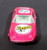 1980s Yatming Hot Pink Porsche 928 Flystone #34 Super Runner Die Cast Toy Car No. 1034 - Treasure Valley Antiques & Collectibles