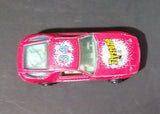 1980s Yatming Hot Pink Porsche 928 Flystone #34 Super Runner Die Cast Toy Car No. 1034 - Treasure Valley Antiques & Collectibles