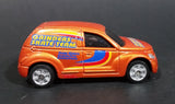 2002 Hasbro Maisto Tonka Orange Grinders Skate Team Chrysler Panel Cruiser Diecast Toy Car - Treasure Valley Antiques & Collectibles