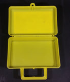 Vintage Disney's Cook'd Up Comics Donald Duck The Monkey's Uncle Yellow Plastic Pencil Case - Treasure Valley Antiques & Collectibles