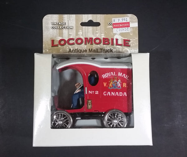 Canada Post Vintage Collection Locomobile Red Antique Mail Truck Die Cast Toy Car In Box - Treasure Valley Antiques & Collectibles