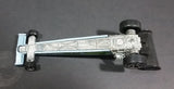 1992 Hot Wheels Top Fuel Dragon Wagon Blue Grey Dragster Diecast Toy Car - Treasure Valley Antiques & Collectibles