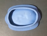Vintage Wedgewood Style Jasperware Blue Cameo Pin/Ash Tray - Treasure Valley Antiques & Collectibles