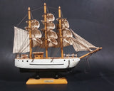 Vintage Collectible Costa Maya Wooden Model Sailing Ship - Treasure Valley Antiques & Collectibles