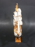 Vintage Collectible Costa Maya Wooden Model Sailing Ship - Treasure Valley Antiques & Collectibles