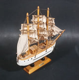 Vintage Collectible Costa Maya Wooden Model Sailing Ship - Treasure Valley Antiques & Collectibles