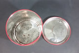 Vintage Douwe Egberts Amphora Pipe Tobacco Extra Mild Cavendish 12oz Red Tin Can - Empty - Treasure Valley Antiques & Collectibles