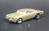 1996 Hot Wheels Pontiac Gold 1967 Pontiac GTO Die Cast Toy Car 1/64 Scale Thailand - Treasure Valley Antiques & Collectibles