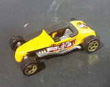 1998 Bake'n Betty Flying Aces II "Track T" "The Eagle Squadron" Yellow Die Cast Toy Car - Treasure Valley Antiques & Collectibles