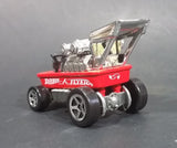 1996 Hot Wheels Red Radio Flyer Wagon w/ Black Seat Die Cast Toy Car - Treasure Valley Antiques & Collectibles