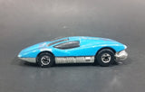 1987 Hot Wheels Blue #15 Lemans Silver Bullet Sports Car Die Cast Toy 1/64 Scale - Treasure Valley Antiques & Collectibles