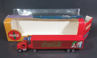 1996 Ertl Coca-Cola Coke Santa Claus Christmas Caravan Semi Tractor Trailer Diecast Toy Car - Treasure Valley Antiques & Collectibles