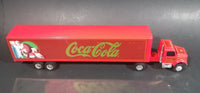 1996 Ertl Coca-Cola Coke Santa Claus Christmas Caravan Semi Tractor Trailer Diecast Toy Car - Treasure Valley Antiques & Collectibles