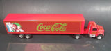 1996 Ertl Coca-Cola Coke Santa Claus Christmas Caravan Semi Tractor Trailer Diecast Toy Car - Treasure Valley Antiques & Collectibles