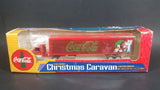 1996 Ertl Coca-Cola Coke Santa Claus Christmas Caravan Semi Tractor Trailer Diecast Toy Car - Treasure Valley Antiques & Collectibles