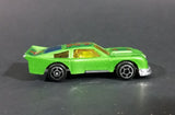 1980s Marz Karz Green #4 Ford Mustang Cobra II S8002 Die Cast Toy Race Car - Treasure Valley Antiques & Collectibles