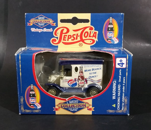 Golden Wheels Pepsi Cola Soda Pop Ford Model T Delivery Truck Die Cast Toy Car w/ Box - Treasure Valley Antiques & Collectibles