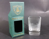 Burns Crystal Handcrafted in Scotland Coventry Etched "The Dram Glass" Crystal Shot Glass - Treasure Valley Antiques & Collectibles
