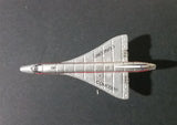 1987 Micro Machines British Airways Concord Jet Airplane Miniature Toy Aircraft - Treasure Valley Antiques & Collectibles