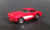 Maisto 1957 Chevrolet Corvette Red With White Stripe Die Cast Toy Car - Treasure Valley Antiques & Collectibles
