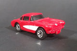 Maisto 1957 Chevrolet Corvette Red With White Stripe Die Cast Toy Car - Treasure Valley Antiques & Collectibles