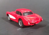 Maisto 1957 Chevrolet Corvette Red With White Stripe Die Cast Toy Car - Treasure Valley Antiques & Collectibles