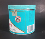 Vintage 1980s Blue Player's Navy Cut Cigarette Tobacco 200g Tin Can with Lid - Empty - Treasure Valley Antiques & Collectibles
