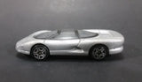 Motor Max Chevrolet Corvette Indy Silver Concept Car Die Cast Toy Vehicle - 5 Spoke Wheels - Treasure Valley Antiques & Collectibles