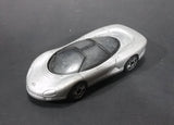 Motor Max Chevrolet Corvette Indy Silver Concept Car Die Cast Toy Vehicle - 5 Spoke Wheels - Treasure Valley Antiques & Collectibles