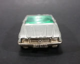 1980 Majorette Mercedes 350 SL Convertible Silver Grey with Red Stripes Die Cast Toy Car - Treasure Valley Antiques & Collectibles