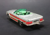 1980 Majorette Mercedes 350 SL Convertible Silver Grey with Red Stripes Die Cast Toy Car - Treasure Valley Antiques & Collectibles