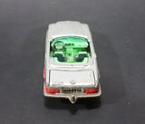 1980 Majorette Mercedes 350 SL Convertible Silver Grey with Red Stripes Die Cast Toy Car - Treasure Valley Antiques & Collectibles