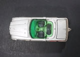 1980 Majorette Mercedes 350 SL Convertible Silver Grey with Red Stripes Die Cast Toy Car - Treasure Valley Antiques & Collectibles