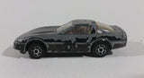 Majorette Sonic Flashers Black Chevrolet Corvette #7 Die Cast Toy Car - Treasure Valley Antiques & Collectibles