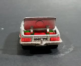 1980 Majorette Mercedes 350 SL Convertible Silver Grey with Red Stripes Die Cast Toy Car - Treasure Valley Antiques & Collectibles