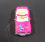1990s Mercedes Benz SL 500 Convertible Pink River Tour Die Cast Plastic Bottom Toy Car - Treasure Valley Antiques & Collectibles